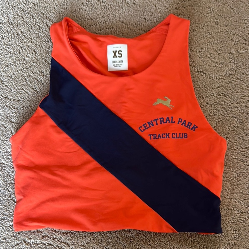 Central Park Track Club Tracksmith Bell Lap Crop XS
